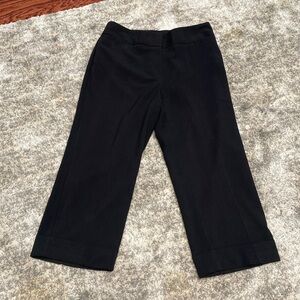 Tribella black womens capri pants, size 4